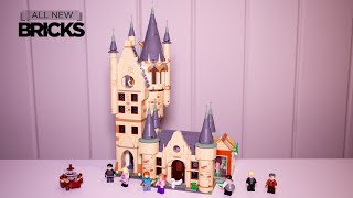 YouTube Thumbnail Lego Harry Potter 75969 Hogwarts Astronomy Tower Speed Build