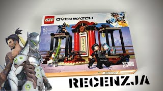 YouTube Thumbnail LEGO OVERWATCH 75971 - HANZO VS. GENJI - RECENZJA