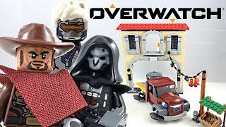YouTube Thumbnail LEGO Overwatch Dorado Showdown review! 2019 set 75972!