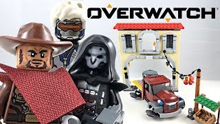YouTube Thumbnail LEGO Overwatch Dorado Showdown review! 2019 set 75972!