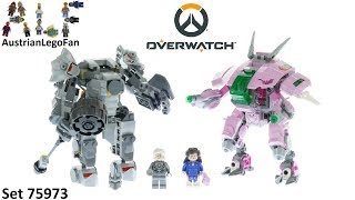 YouTube Thumbnail Lego Overwatch 75973 D.Va &amp; Reinhardt Speed Build