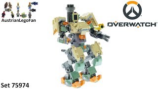 YouTube Thumbnail Lego Overwatch 75974 Bastion Speed Build