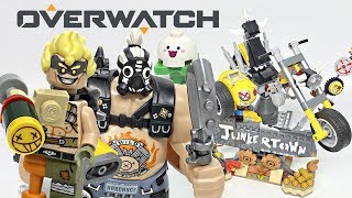 YouTube Thumbnail LEGO Overwatch Junkrat &amp; Roadhog review! 2019 set 75977!