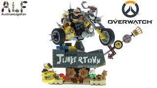 YouTube Thumbnail LEGO Overwatch 75977 Junkrat &amp; Roadhog - Lego Speed Build Review