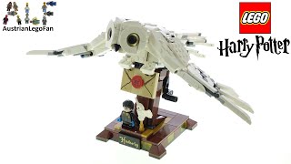 YouTube Thumbnail LEGO Harry Potter 75979 Buildable Hedwig - Lego Speed Build Review