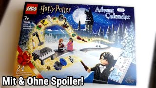 YouTube Thumbnail Leider nicht viel spannendes dabei...| LEGO Harry Potter Adventskalender 2020 Unboxing Review 75981