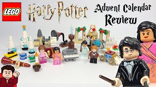 YouTube Thumbnail LEGO Harry Potter 2020 Advent Calendar (75981) Set Review