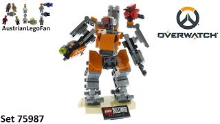 YouTube Thumbnail Lego Overwatch 75987 Omnic Bastion - Lego 75987 Speed Build