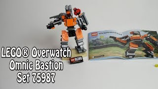 YouTube Thumbnail #LEGO #Overwatch: Omnic Bastion (Set 75987 von Blizzard)