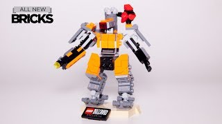 YouTube Thumbnail Lego Blizzard Overwatch 75987 Omnic Bastion Speed Build