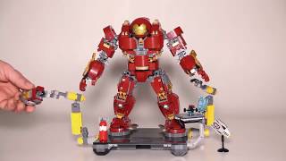 YouTube Thumbnail Lego Marvel Super Heroes 76105 The Hulkbuster Ultron Edition Lego Speed Build