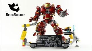 YouTube Thumbnail Lego Super Heroes 76105 The Hulkbuster: Ultron Edition - Lego Speed Build