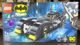 YouTube Thumbnail LEGO Batman 76119 Batmobile: Pursuit of The Joker REVIEW!