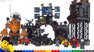 YouTube Thumbnail LEGO Batman Batcave Clayface Invasion review! 76122