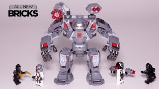 YouTube Thumbnail Lego Avengers Endgame 76124 War Machine Buster Speed Build