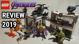 YouTube Thumbnail Polizeistation ?! | Avengers HQ Review | LEGO Avengers Endgame 76131 Review!