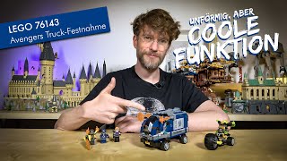 YouTube Thumbnail Unförmig, aber coole Funktion: Lego 76143 Avengers Truck-Festnahme