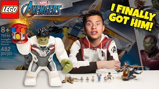 YouTube Thumbnail I FINALLY GOT HIM!!! LEGO Avengers Hulk Helicopter Rescue Set 76144 Timelapse Speed Build &amp; Review!
