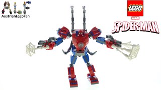 YouTube Thumbnail LEGO Spider-Man 76146 Spider-Man Mech - Lego Speed Build Review