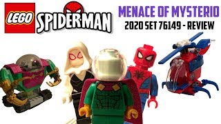 YouTube Thumbnail LEGO 2020 SPIDER-MAN The Menace of Mysterio - Set 76149