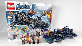 YouTube Thumbnail Müssen Spielsets immer hässlich sein? 🤔 | 120€ für den LEGO &#39;Avengers Helicarrier&#39; 76153 Review!