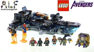 YouTube Thumbnail LEGO Marvel 76153 Avengers Helicarrier - Lego Speed Build Review