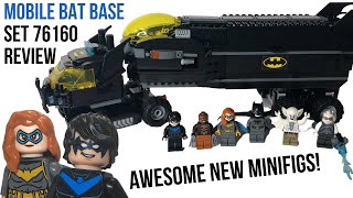 YouTube Thumbnail LEGO Batman Mobile Bat Base Summer 2020 Set 76160 Review