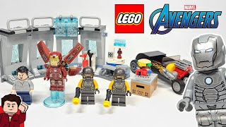 YouTube Thumbnail LEGO Avengers Iron Man Armory (76167) Set Review