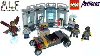 YouTube Thumbnail LEGO Marvel 76167 Iron Man Armory - Lego Speed Build Review