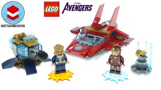 YouTube Thumbnail Lego Marvel 76170 Iron Man vs. Thanos - Lego Speed Build Review