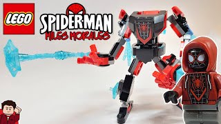 YouTube Thumbnail LEGO Spider-Man Miles Morales Mech (76171) - 2021 Set Review