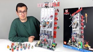 YouTube Thumbnail LEGO 76178 DAILY BUGLE REVIEW