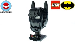 YouTube Thumbnail Lego Batman 76182 Batman Cowl - Lego Speed Build Review