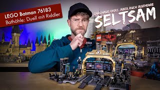 YouTube Thumbnail Nette Optik mit kleinen Mängeln -  Lego Batman 76183 Bathöhle: Duell mit Riddler