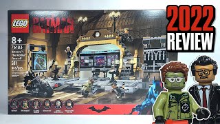 YouTube Thumbnail LEGO Batman Batcave: The Riddler Face-Off (76183) - 2022 EARLY Set Review
