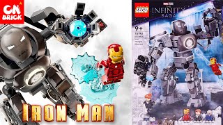 YouTube Thumbnail LEGO 76190 Marvel Iron Man Monger Mayhem Speed Build