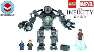 YouTube Thumbnail LEGO Marvel 76190 Iron Man : Iron Monger Mayhem - LEGO Speed Build Review