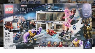 YouTube Thumbnail LEGO Infinity Saga 76192 AVENGERS: ENDGAME FINAL BATTLE Review! (2021)