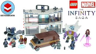 YouTube Thumbnail LEGO Marvel 76192 Avengers: Endgame Final Battle - LEGO Speed Build Review