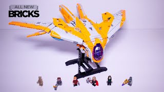 YouTube Thumbnail Lego Marvel Infinity Saga 76193 The Guardians Ship Speed Build