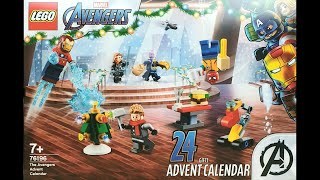 YouTube Thumbnail LEGO® Marvel Avengers Adventskalender 2021 (76196)