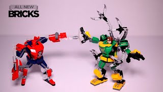 YouTube Thumbnail Lego Marvel 76198 Spider-Man &amp; Doctor Octopus Mech Battle Speed Build