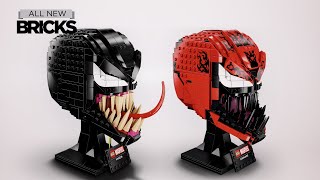 YouTube Thumbnail Lego Marvel 76187 Venom and 76199 Carnage Speed Build Compilation