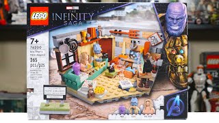 YouTube Thumbnail LEGO Infinity Saga 76200 BRO THOR&#39;S NEW ASGARD Review! (2021)