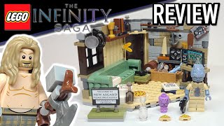 YouTube Thumbnail LEGO Marvel Bro Thor&#39;s New Asgard (76200) - 2021 Set Review