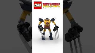 YouTube Thumbnail LEGO Wolverine Mech Armor 울버린 맥 로봇  Satisfying Building Animation