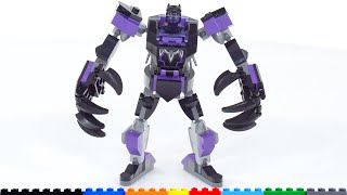 YouTube Thumbnail LEGO Marvel Black Panther Mech Armor 76204 review! Standard mech, big figure bonus