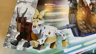YouTube Thumbnail Review LEGO Thor: The Goat Boat (Das Ziegenboot - Marvel Set 76208)
