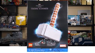 YouTube Thumbnail LEGO Infinity Saga 76209 THOR&#39;S HAMMER Review! (2022)