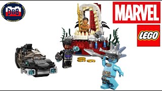 YouTube Thumbnail LEGO MARVEL 76213 King Namor’s Throne Room - Speed Build